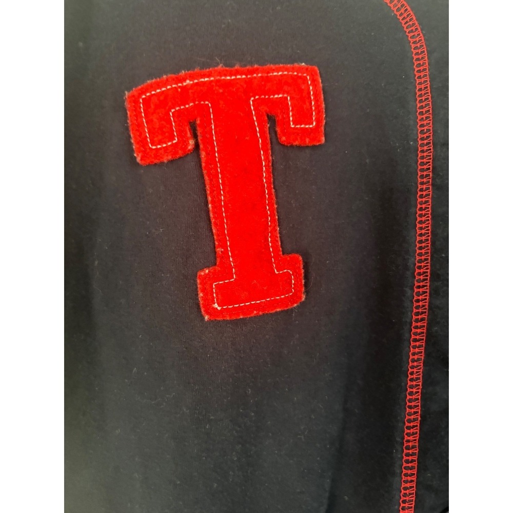 Looney Tunes Tweety‎ Bird Baseball Jersey Navy Blue Red Contrast Stitching 2X - Picture 4 of 8